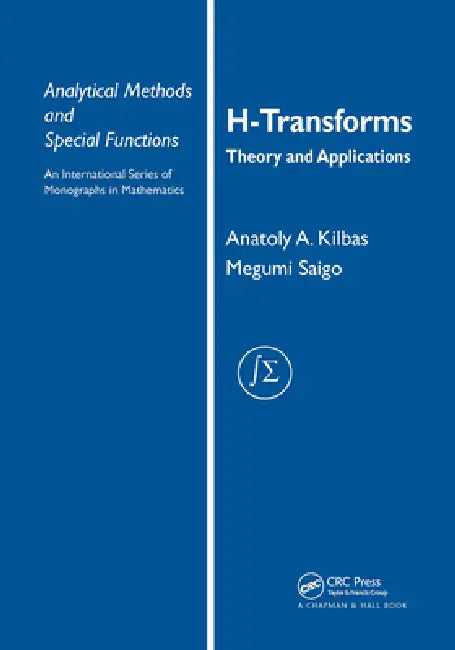 Buy H-Transforms (English, Anatoly A. Kilbas) Online at Best Price - BookBajar