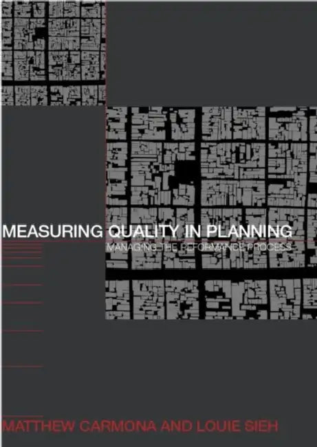 Buy Measuring Quality in Planning (English, Matthew Carmona) Online at Best Price - BookBajar