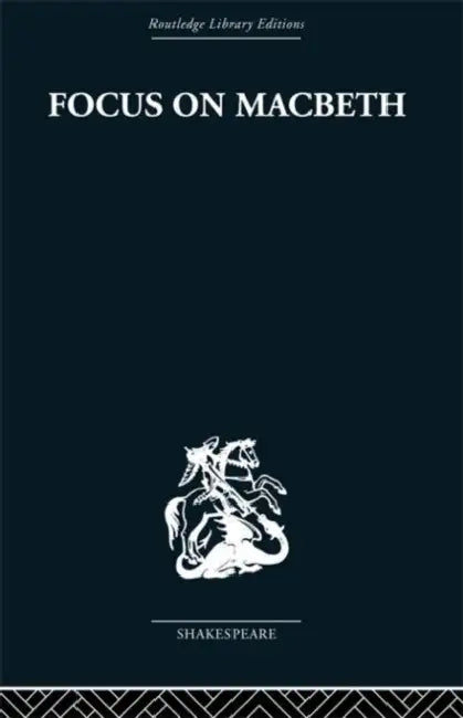 Focus on Macbeth (English, John Russell Brown) - Image 1 - BookBajar