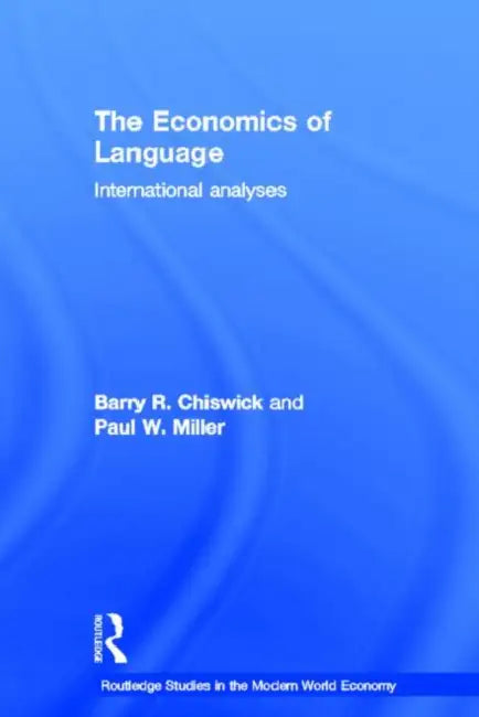 Buy The Economics of Language (English, Barry R. Chiswick) Online at Best Price - BookBajar