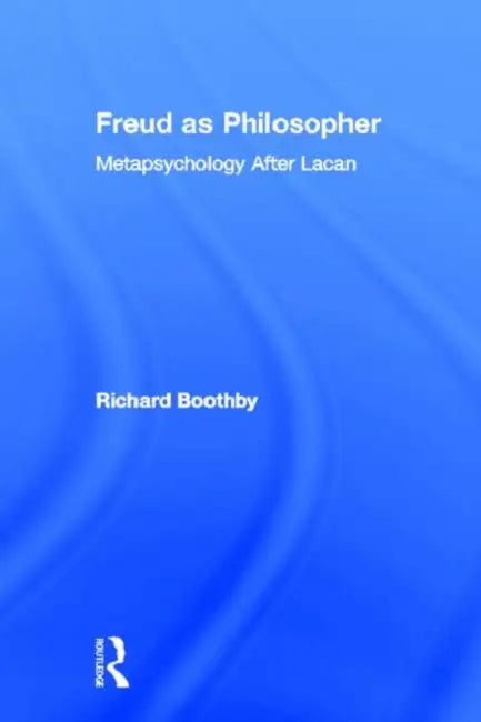Buy Freud as Philosopher (English, Richard Boothby) Online at Best Price - BookBajar