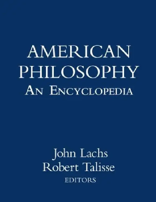 Buy American Philosophy (English, John Lachs | Robert B. Talisse) Online at Best Price - BookBajar