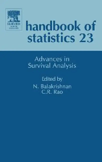 Buy Advances in Survival Analysis (English, Narayanaswamy Balakrishnan | C. R. Rao) Online at Best Price - BookBajar
