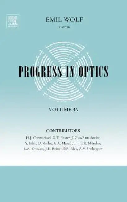 Buy Progress in Optics (English, Emil Wolf) Online at Best Price - BookBajar