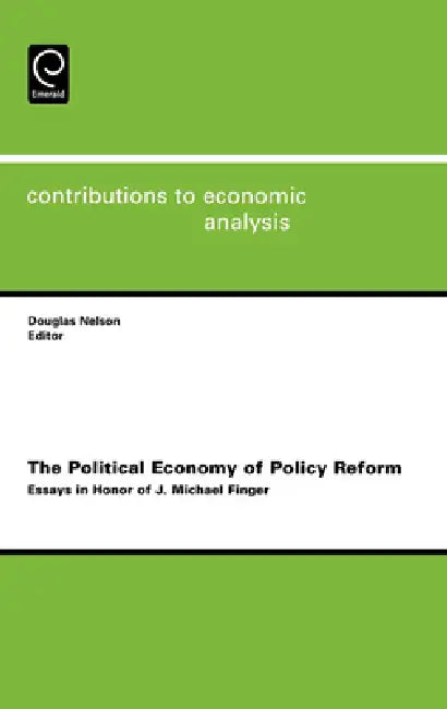 Buy The Political Economy of Policy Reform (English, D. Nelson) Online at Best Price - BookBajar