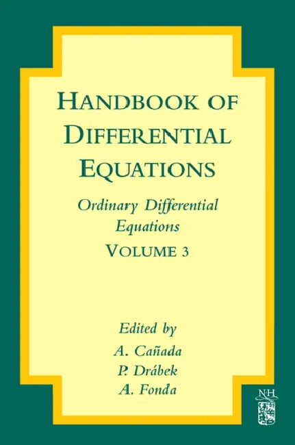 Buy Handbook of Differential Equations (English, A. Canada | P. Drabek | A. Fonda) Online at Best Price - BookBajar