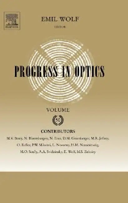Buy Progress in Optics (English, Emil Wolf) Online at Best Price - BookBajar