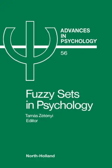 Buy Fuzzy Sets in Psychology (English, T. Zetenyi) Online at Best Price - BookBajar
