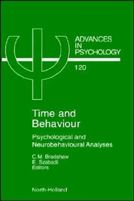 Buy Time and Behaviour (English, C. M. Bradshaw | E. Szabadi) Online at Best Price - BookBajar