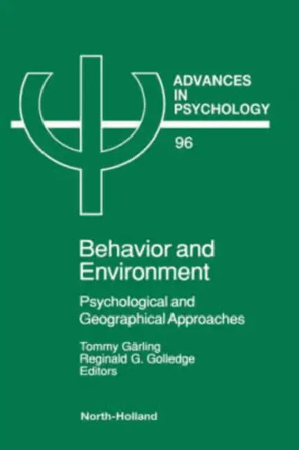 Buy Behavior and Environment (English, T. Garling | R. G. Golledge) Online at Best Price - BookBajar