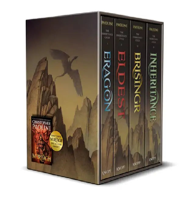Buy Inheritance Cycle 4-Book Trade Paperback Boxed Set (Eragon, Eldest, Brisingr, in (English, Christopher Paolini) Online at Best Price - BookBajar