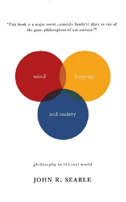 Buy Mind, Language and Society (English, John R. Searle) Online at Best Price - BookBajar
