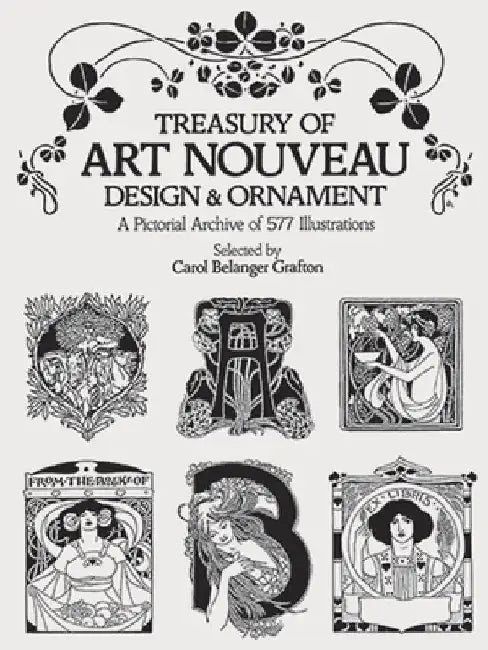 Treasury of Art Nouveau Design & Ornament (English, Carol Belanger Grafton) - Image 1 - BookBajar