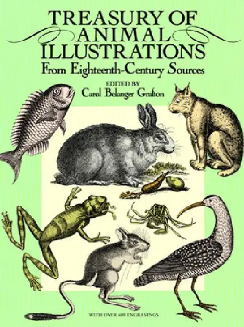 Treasury of Animal Illustrations (English, Carol Belanger Grafton) - Image 1 - BookBajar