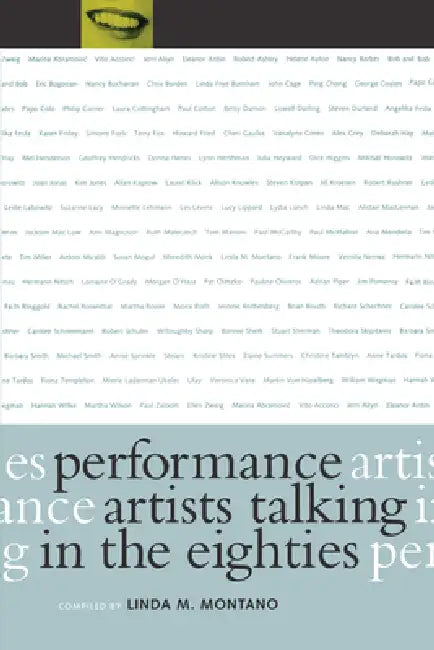 Buy Performance Artists Talking in the Eighties (English, Linda M. Montano) Online at Best Price - BookBajar