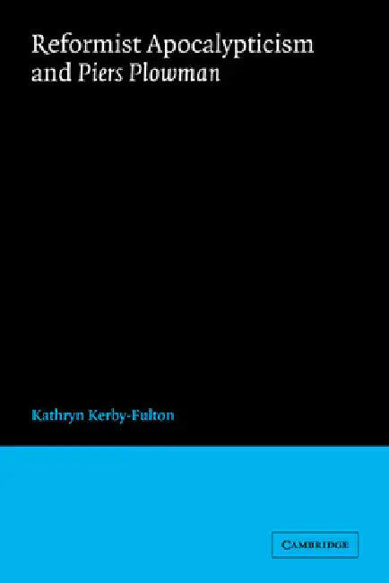 Reformist Apocalypticism and Piers Plowman (English, Kathryn Kerby-Fulton) - Image 1 - BookBajar