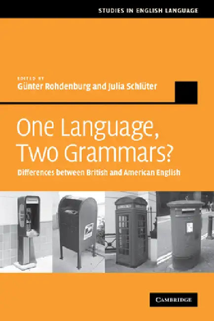 Buy One Language, Two Grammars? (English, Gunther Rohdenburg | Julia Schluter | Gunther Rohdenburg) Online at Best Price - BookBajar