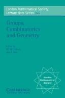 Buy Groups, Combinatorics and Geometry (English, Martin W. Liebeck | J. Saxl | N. J. Hitchin) Online at Best Price - BookBajar