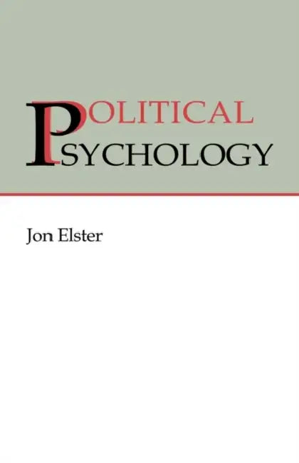 Buy Political Psychology (English, Jon Elster) Online at Best Price - BookBajar