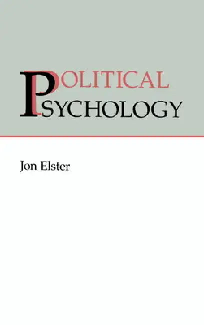 Buy Political Psychology (English, Jon Elester | Jon Elster) Online at Best Price - BookBajar