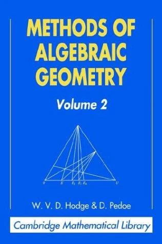 Buy Methods of Algebraic Geometry (English, W. V. D. Hodge | Daniel Pedoe | D. Pedoe) Online at Best Price - BookBajar