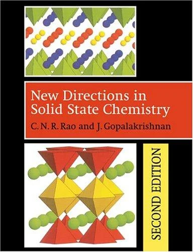 Buy New Directions in Solid State Chemistry (English, C. N. R. Rao | J. Gopalakrishnan) Online at Best Price - BookBajar