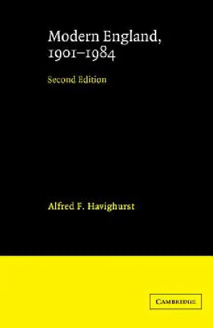 Modern England, 1901 1984 (English, Alfred F. Havighurst) - Image 1 - BookBajar