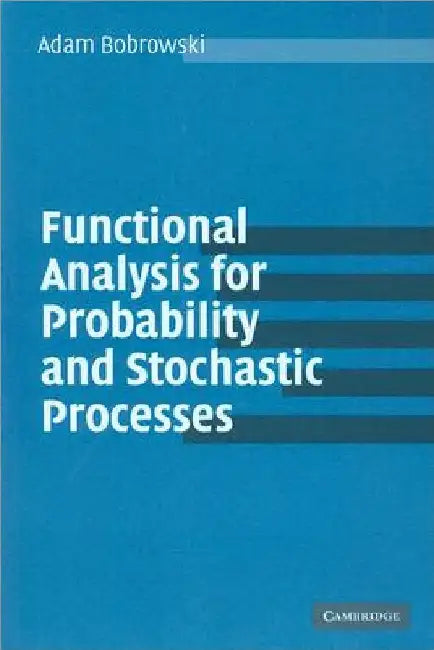 Buy Func Anly Prob Stoch Processes (English, Adam Bobrowski) Online at Best Price - BookBajar