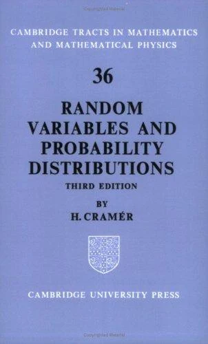 Buy Random Variables and Probability Distributions (English, H. Cramer | Harald Cramer | Bela Bollobas) Online at Best Price - BookBajar