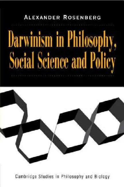 Buy Darwinism in Philosophy, Social Science and Policy (English, Alexander Rosenberg) Online at Best Price - BookBajar
