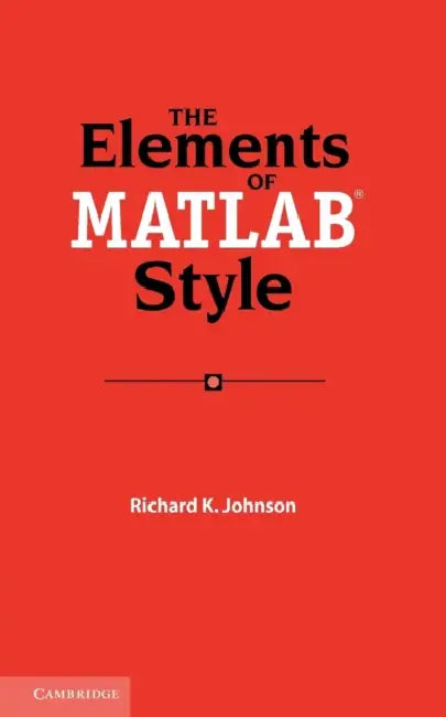 The Elements of MATLAB Style (English, Richard K. Johnson) - Image 1 - BookBajar