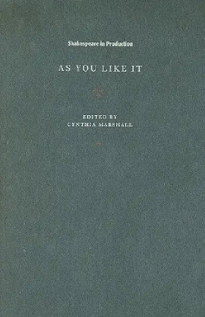 Buy As You Like It (English, William Shakespeare | Cynthia Marshall) Online at Best Price - BookBajar