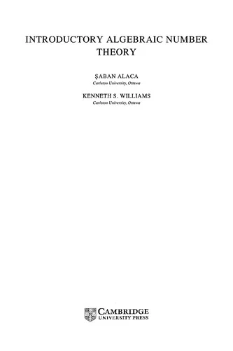 Buy Introductory Algebraic Number Theory (English, Saban Alaca | Kenneth S. Williams) Online at Best Price - BookBajar