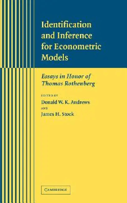 Buy Identification and Inference for Econometric Models (English, Donald W. K. Andrews | James H. Stock | Thomas J. Rothenberg) Online at Best Price - BookBajar
