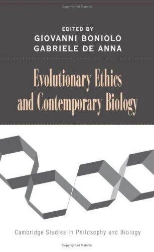Buy Evolutionary Ethics and Contemporary Biology (English, Giovanni Boniolo | Gabriele de Anna) Online at Best Price - BookBajar