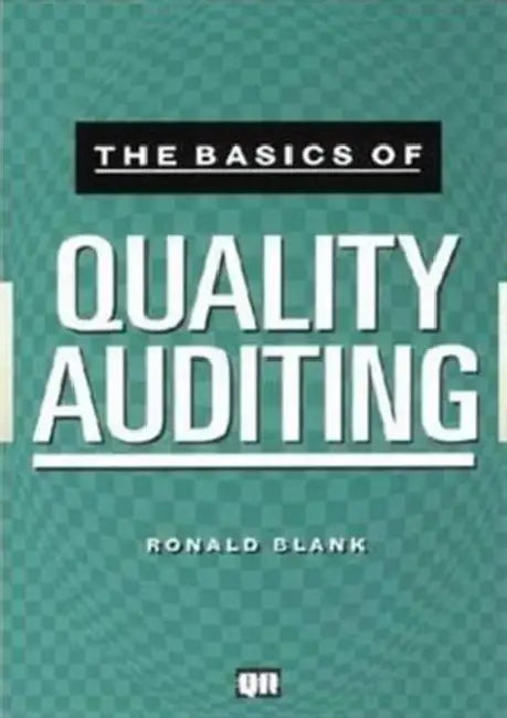 Buy The Basics of Quality Auditing (English, Blank Ronald) Online at Best Price - BookBajar