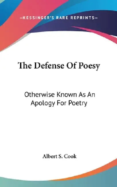 The Defense Of Poesy (English, Albert S. Cook) - Image 1 - BookBajar