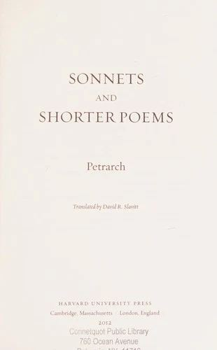 Buy Sonnets and Shorter Poems (English, Francesco Petrarch | David R. Slavitt) Online at Best Price - BookBajar