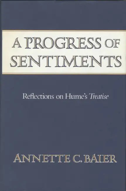 A Progress of Sentiments (English, Annette C. Baier) - Image 1 - BookBajar