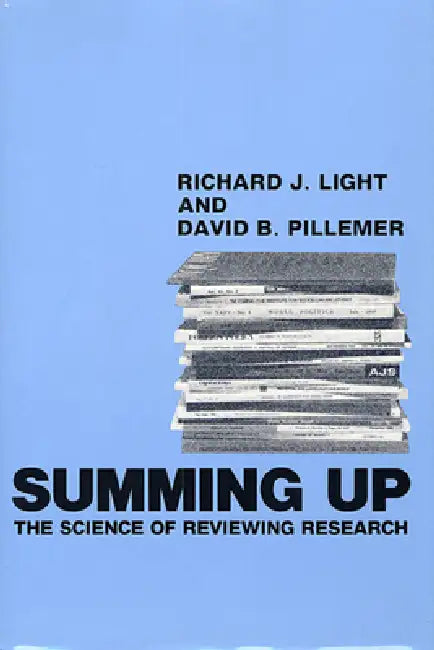 Buy Summing Up (English, Richard J. Light | David B. Pillemer) Online at Best Price - BookBajar