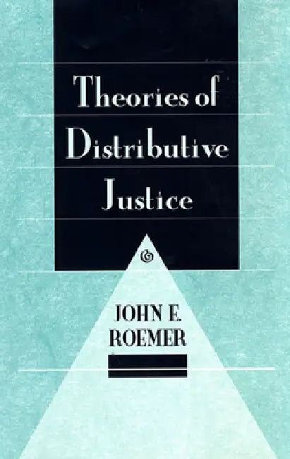 Buy Theories of Distributive Justice (English, John E. Roemer) Online at Best Price - BookBajar