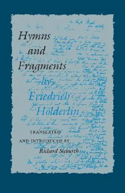 Hymns and Fragments (English, Friedrich Hölderlin | Richard Sieburth) - Image 1 - BookBajar