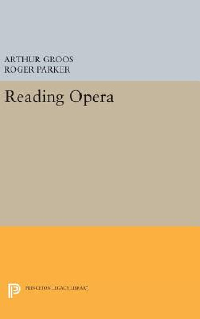Buy Reading Opera (English, Arthur Groos | Roger L. Parker) Online at Best Price - BookBajar