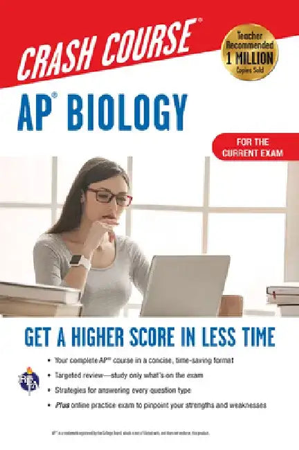 Buy Ap(r) Biology Crash Course, Book + Online (English, Michael D'Alessio | Christina Palffy) Online at Best Price - BookBajar