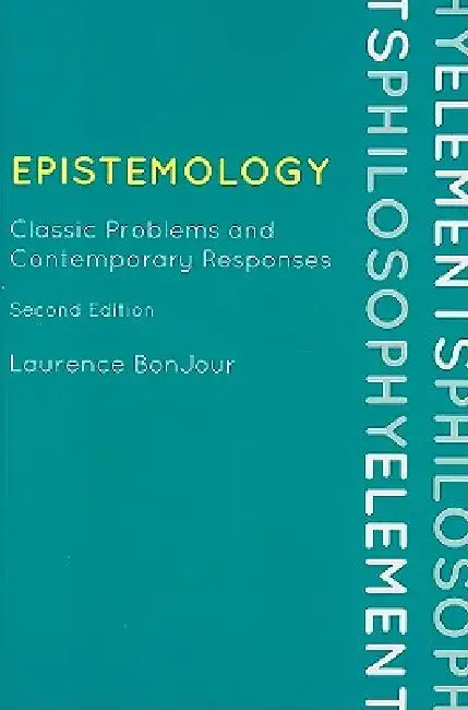 Buy Epistemology (English, Laurence Bonjour) Online at Best Price - BookBajar