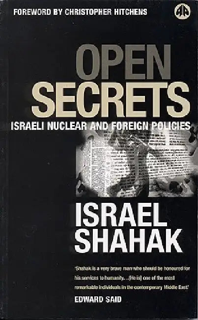 Buy Open Secrets (English, Israel Shahak) Online at Best Price - BookBajar