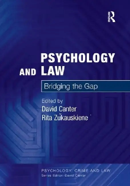 Buy Psychology and Law (English, David Canter | Rita Zukauskiene) Online at Best Price - BookBajar