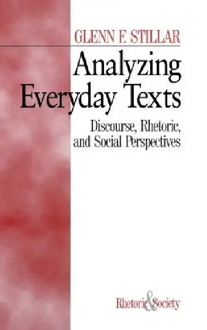 Buy Analyzing Everyday Texts (English, Glenn Stillar) Online at Best Price - BookBajar