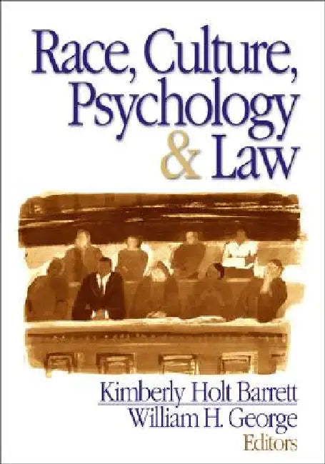 Buy Race, Culture, Psychology, & Law (English, Kimberly Barrett | William H. George) Online at Best Price - BookBajar