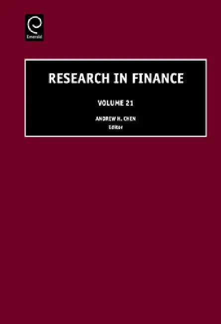Buy Research in Finance (English, Andrew H. Chen) Online at Best Price - BookBajar